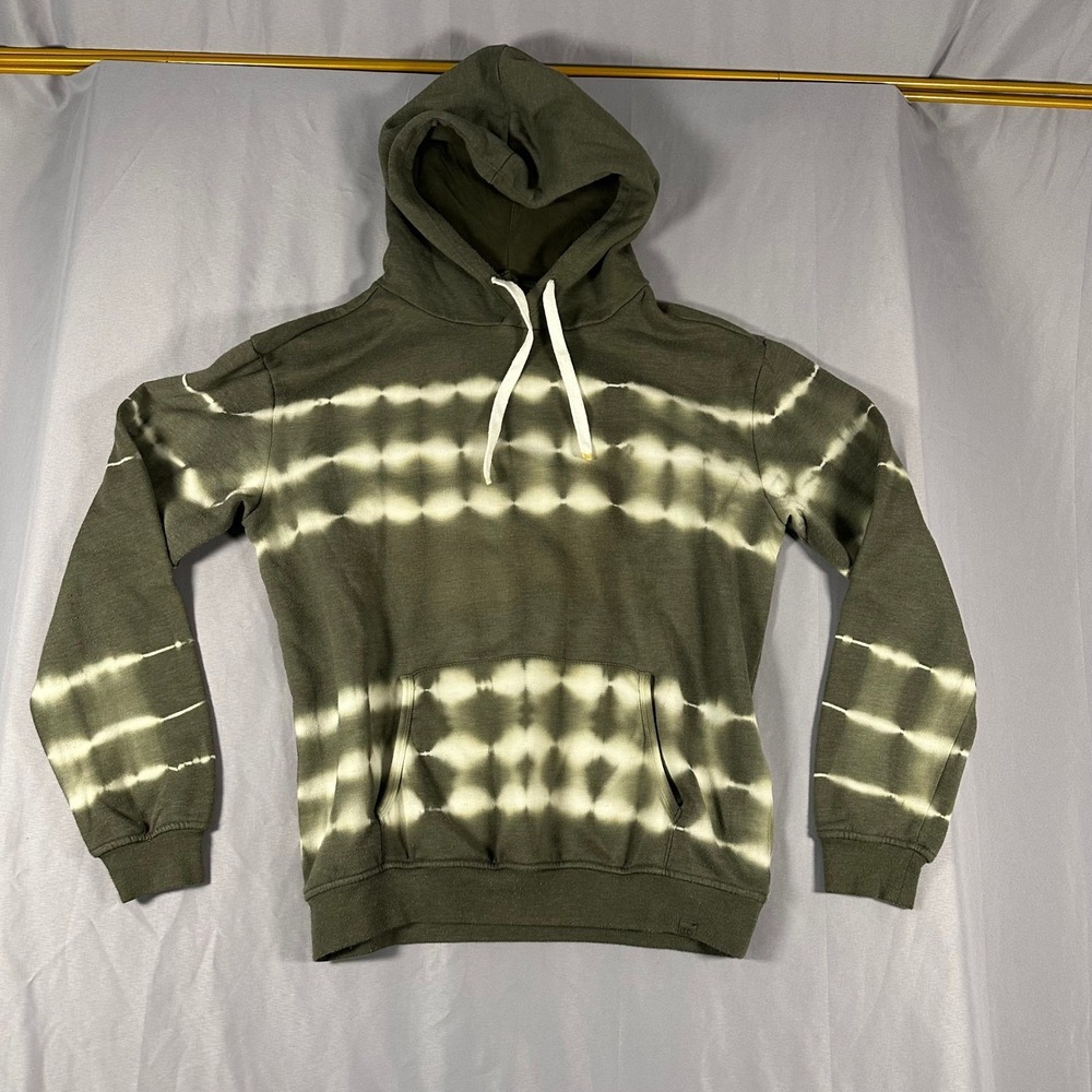 Sovereign‎ Code Corinth Hoodie Mens Small Dusty Olive Tie Dye